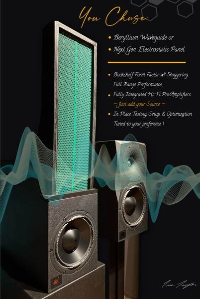 TrueSound - Narwhal EVO- Full Range Hybrid ESL – Toby Speakers